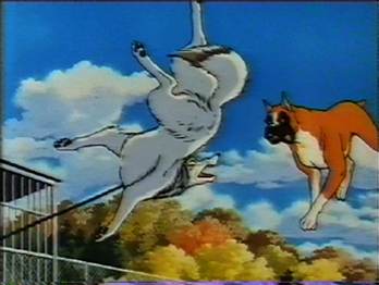 Anime Bargain Bin Reviews-Hashire! Shiroi Okami aka White Fang or Flight of  the White Wolf from Toho